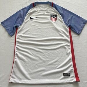 Nike USA Soccer Jersey 2016 FIFA World Cup Men's Small White USMNT